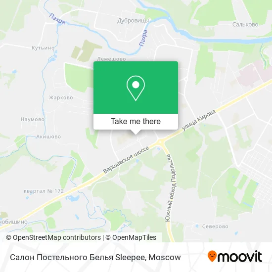 Салон Постельного Белья Sleepee map