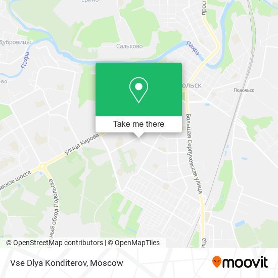 Vse Dlya Konditerov map