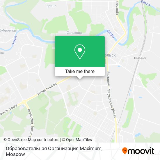 Образовательная Организация Maximum map