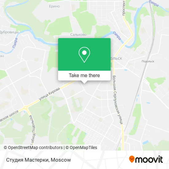 Студия Мастерки map