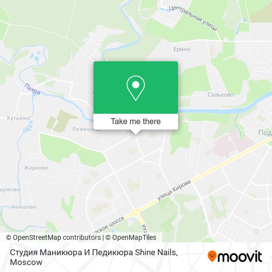 Студия Маникюра И Педикюра Shine Nails map