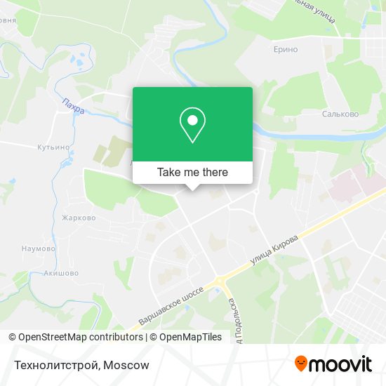 Технолитстрой map