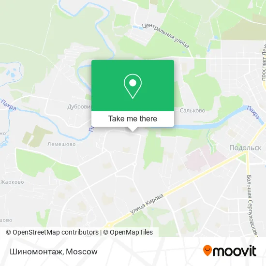 Шиномонтаж map