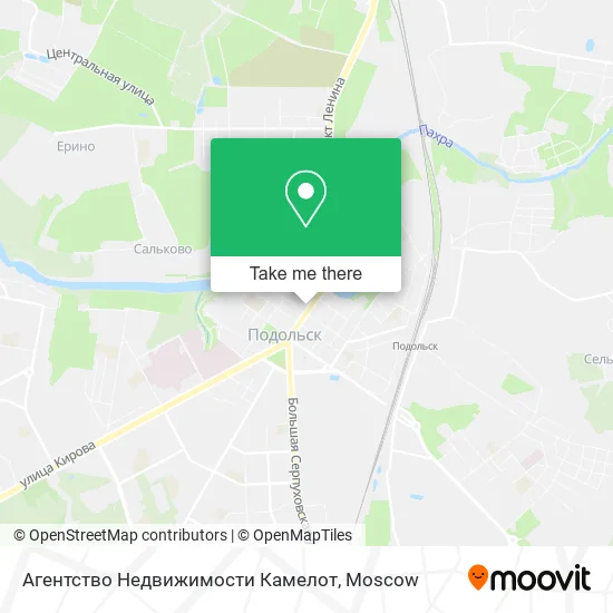 Агентство Недвижимости Камелот map