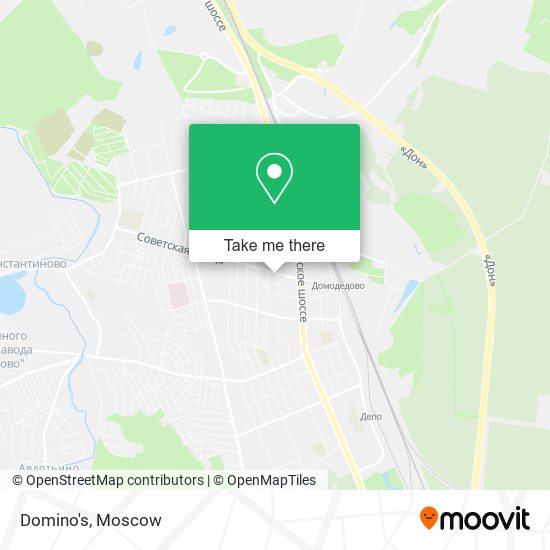 Domino's map