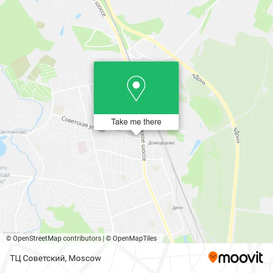 ТЦ Советский map