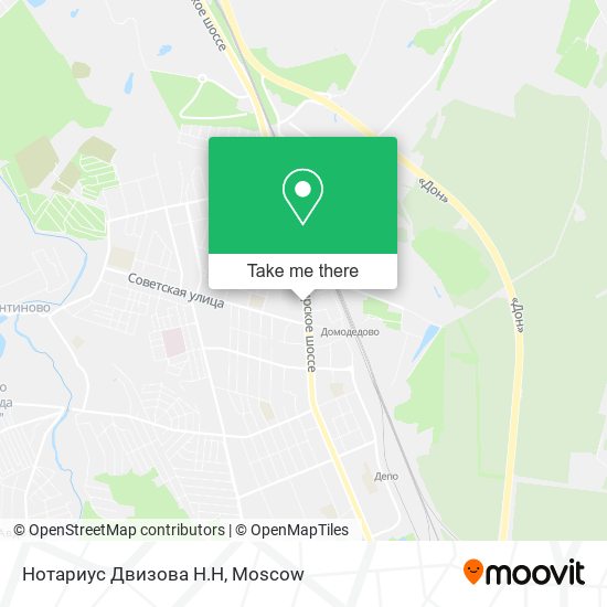 Нотариус Двизова Н.Н map