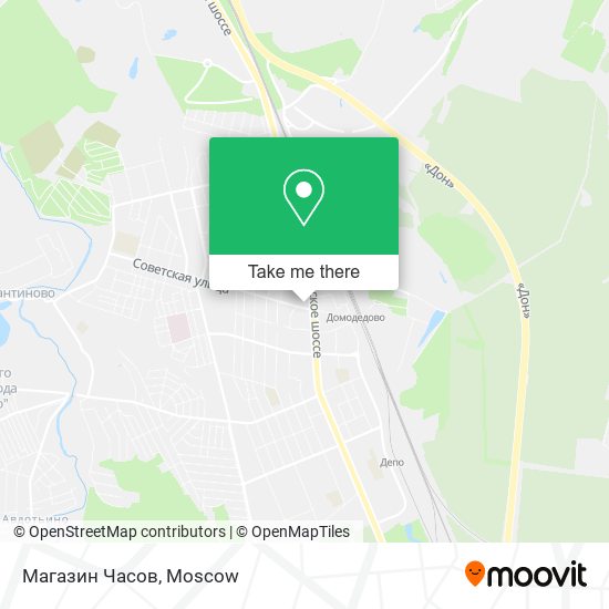 Магазин Часов map