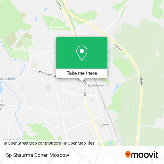 Sp Shaurma Doner map