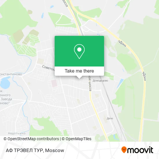 АФ ТРЭВЕЛ ТУР map