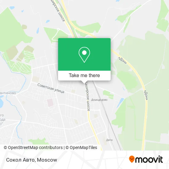 Сокол Авто map