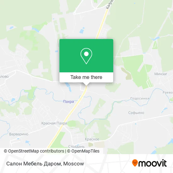Салон Мебель Даром map