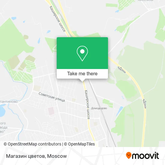 Магазин цветов map