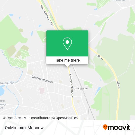 ОкМолоко map