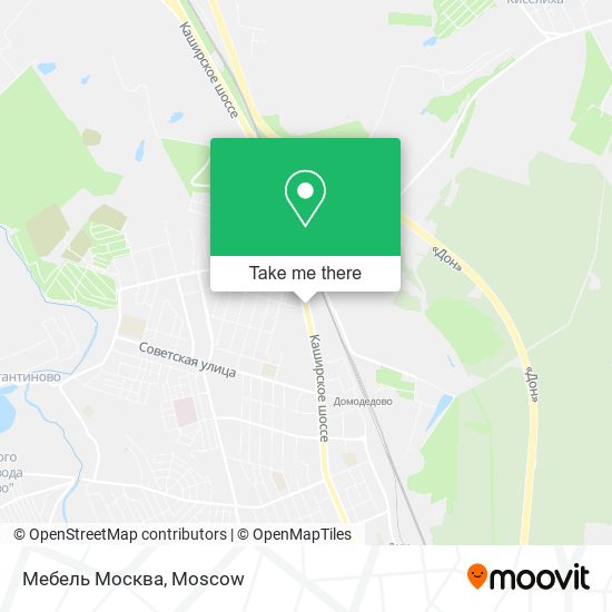 Мебель Москва map