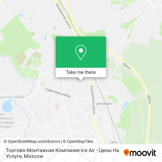 Торгово-Монтажная Компания Ice Air - Цены На Услуги map