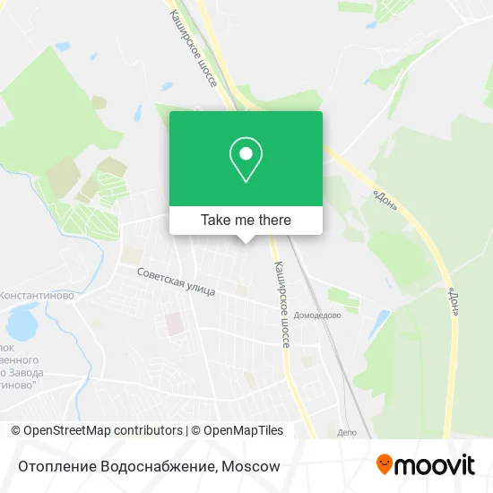 Отопление Водоснабжение map