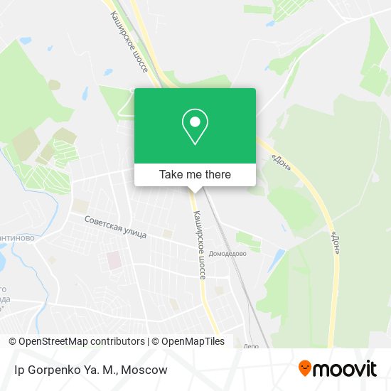 Ip Gorpenko Ya. M. map