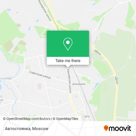 Автостоянка map