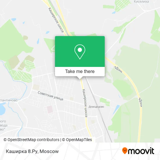 Каширка 8.Ру map