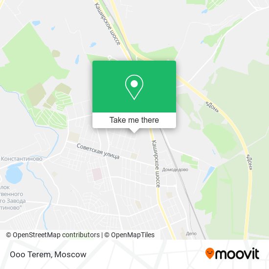Ooo Terem map
