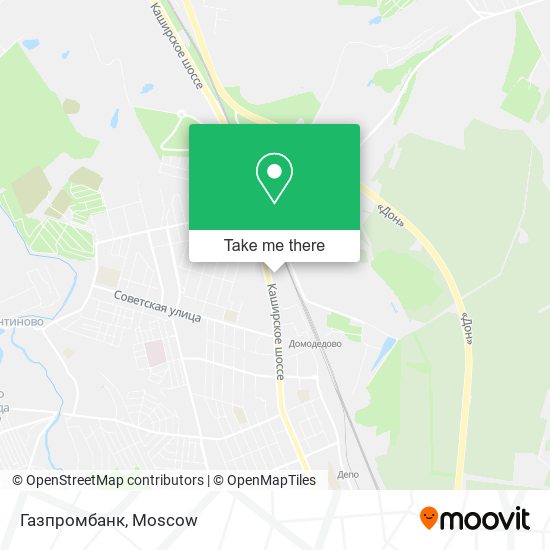 Газпромбанк map
