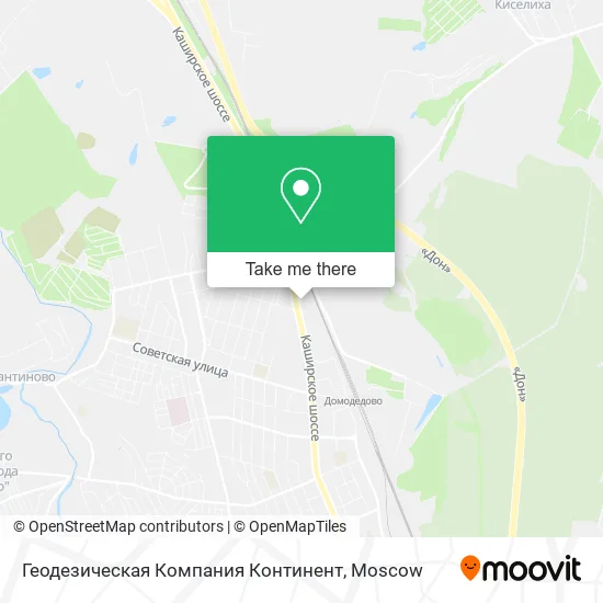 Геодезическая Компания Континент map