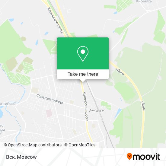 Вск map