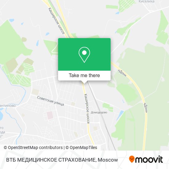 ВТБ МЕДИЦИНСКОЕ СТРАХОВАНИЕ map