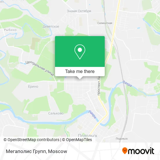 Мегаполис Групп map