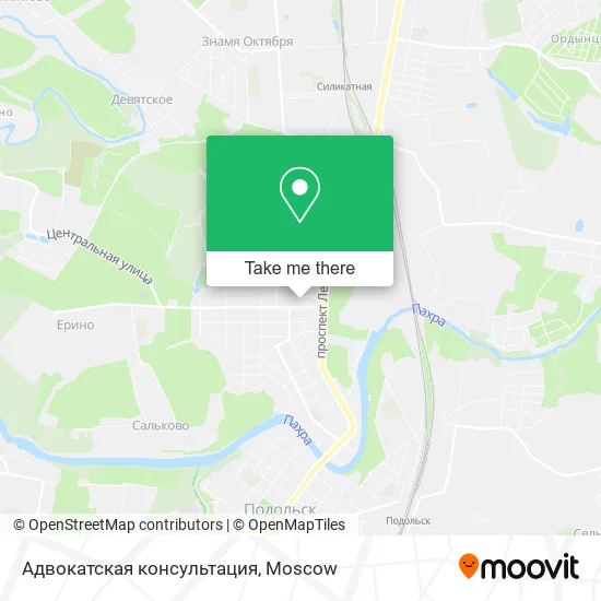 Адвокатская консультация map