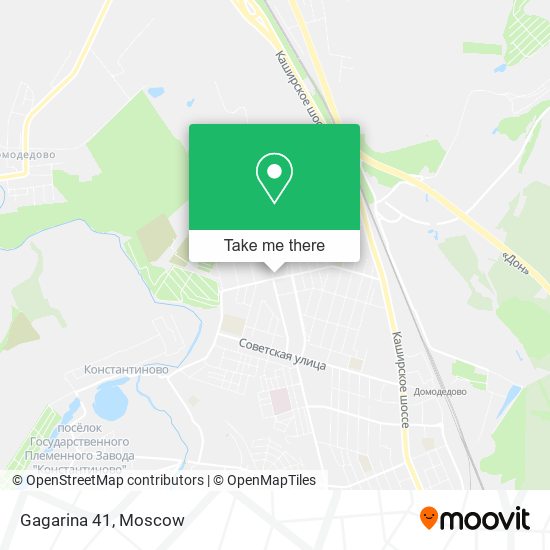 Gagarina 41 map