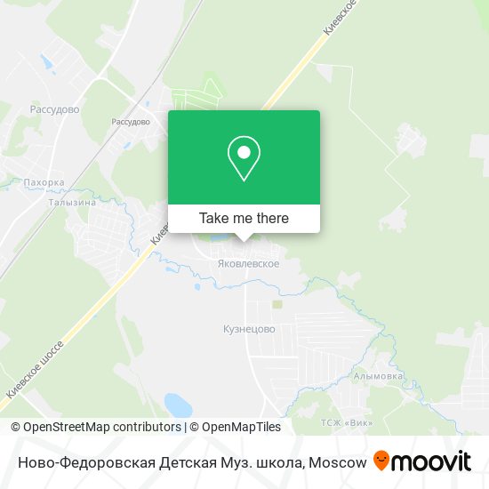 Ново-Федоровская Детская Муз. школа map