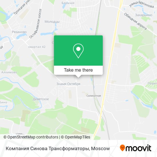 Компания Синова Трансформаторы map