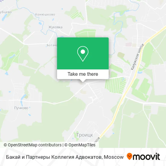 Бакай и Партнеры Коллегия Адвокатов map