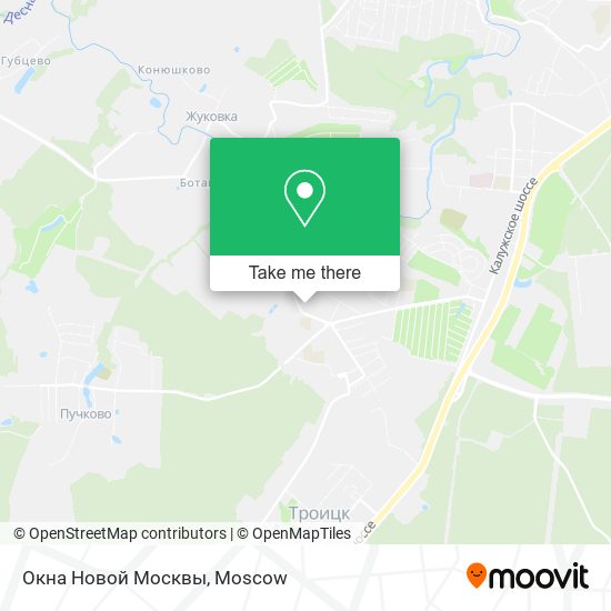 Окна Новой Москвы map