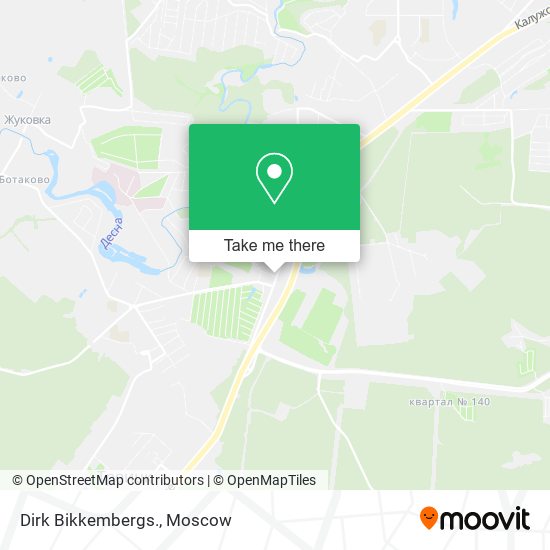 Dirk Bikkembergs. map