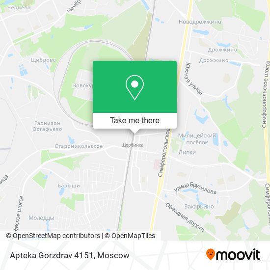 Apteka Gorzdrav 4151 map