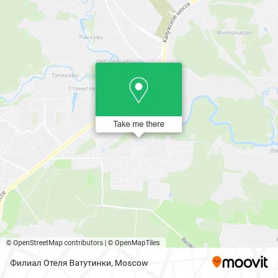 Филиал Отеля Ватутинки map