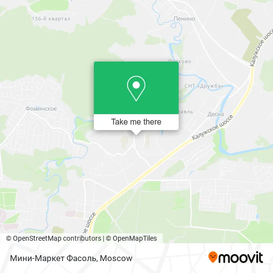 Мини-Маркет Фасоль map