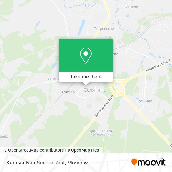 Кальян-Бар Smoke Rest map