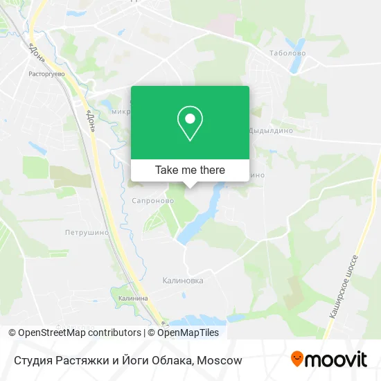 Студия Растяжки и Йоги Облака map