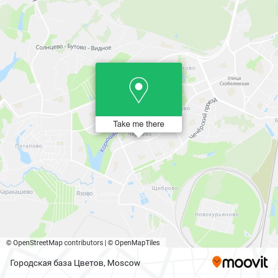 Городская база Цветов map
