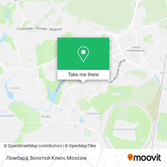 Ломбард Золотой Ключ map