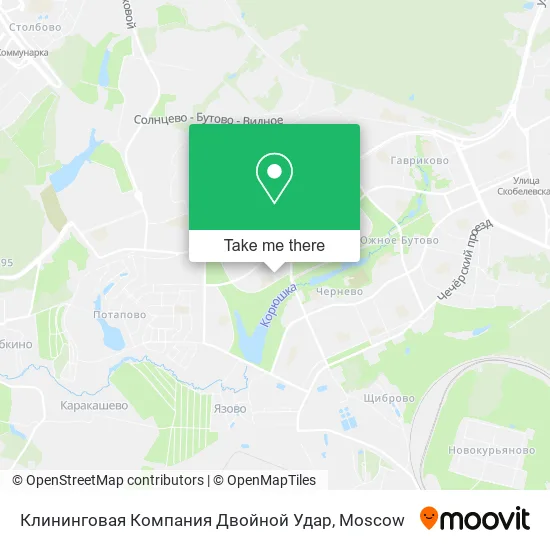Клининговая Компания Двойной Удар map
