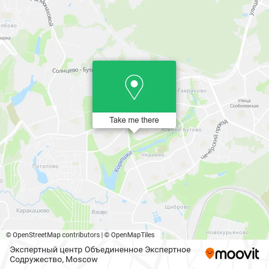 Экспертный центр Объединенное Экспертное Содружество map