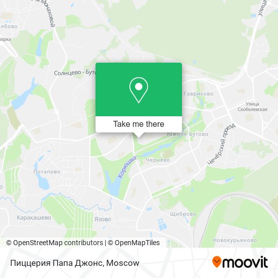 Пиццерия Папа Джонс map