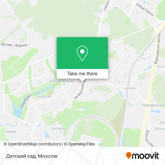 Детский сад map