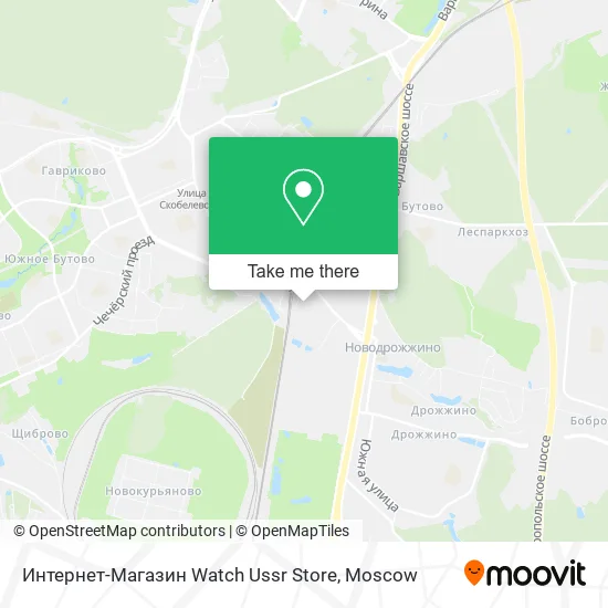 Интернет-Магазин Watch Ussr Store map