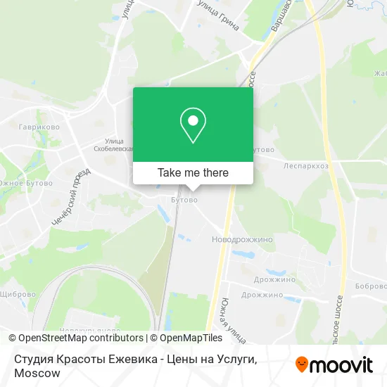 Студия Красоты Ежевика - Цены на Услуги map